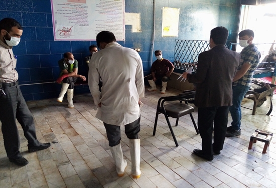 برگزاری کلاس آموزشی تب کریمه کنگو در محل کشتارگاه دام شهرستان زاوه 